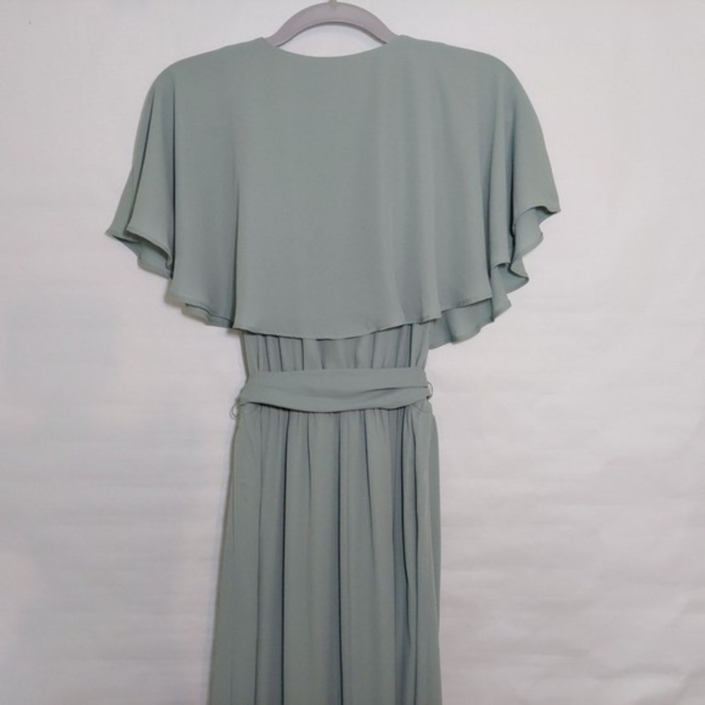 Show Me Your Mumu Dress XS Green Maxi Bridesmaid Formal Romantic Flowy Elegant - Picture 8 of 11